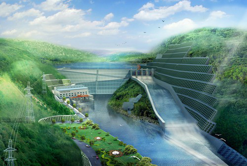 芒市老挝南塔河1号水电站项目